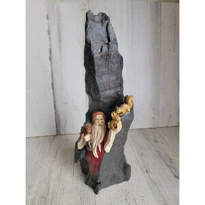 Woodland santa claus squirrel unique xmas home decor